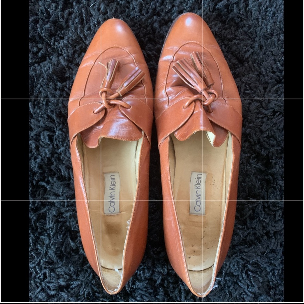 Vintage • Calvin Klein leather tassel loafers - Picture 7 of 7